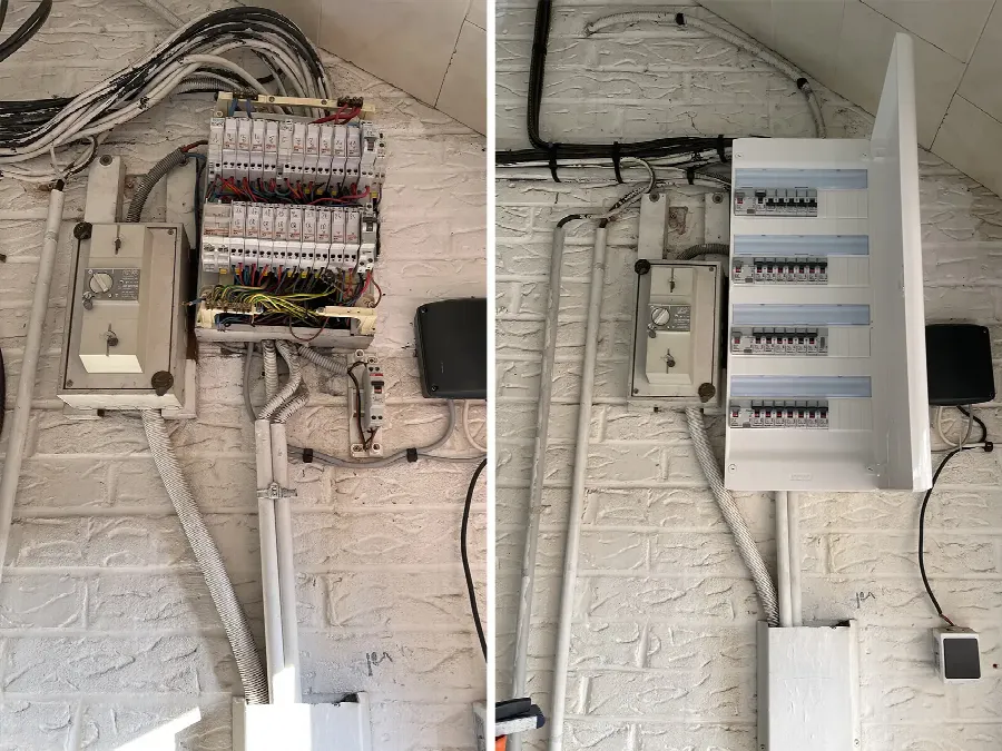 Remplacement de tableau électrique