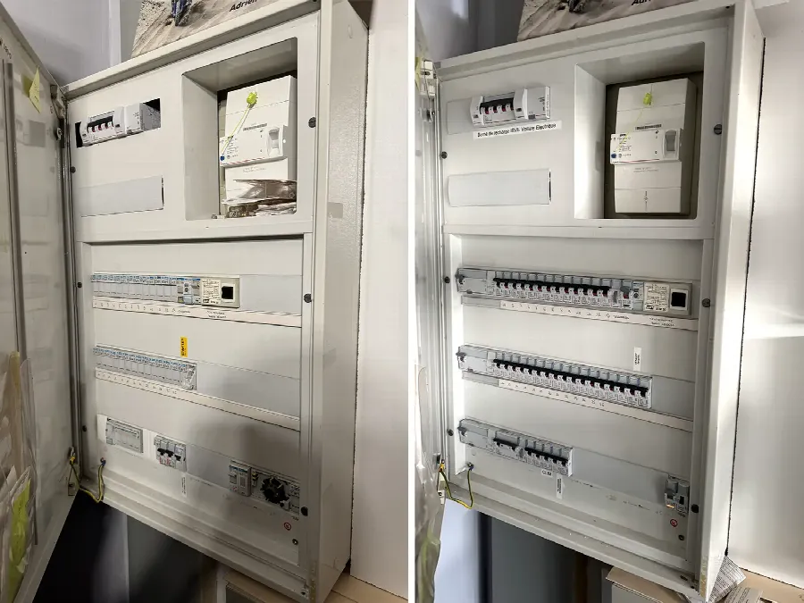 Remplacement de tableau électrique