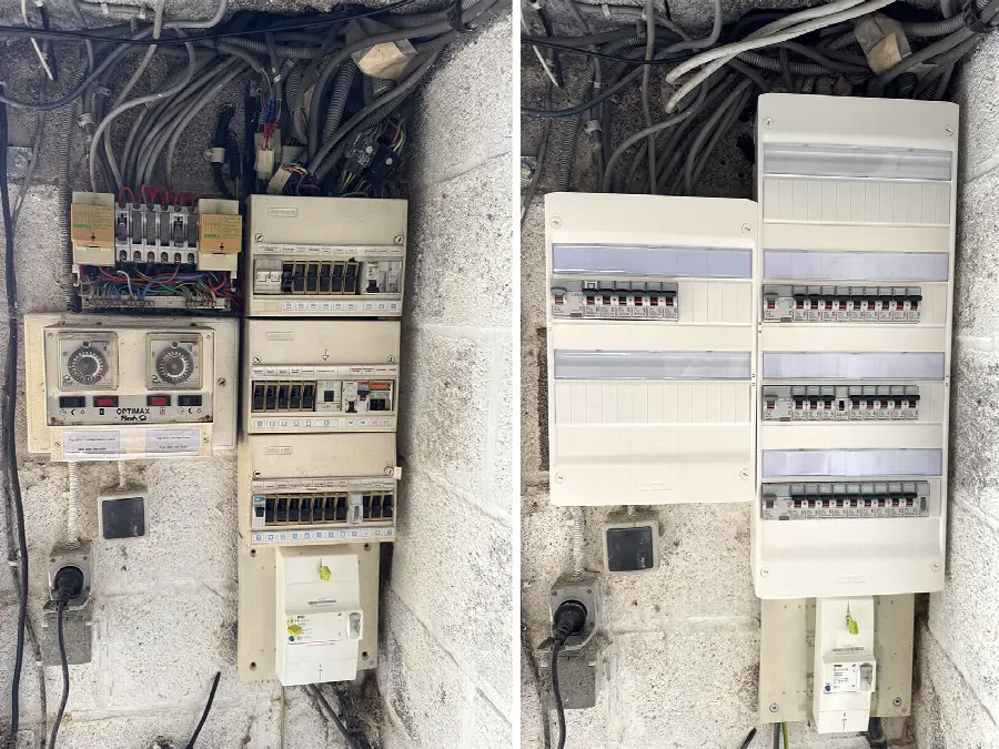 Remplacement de tableau électrique