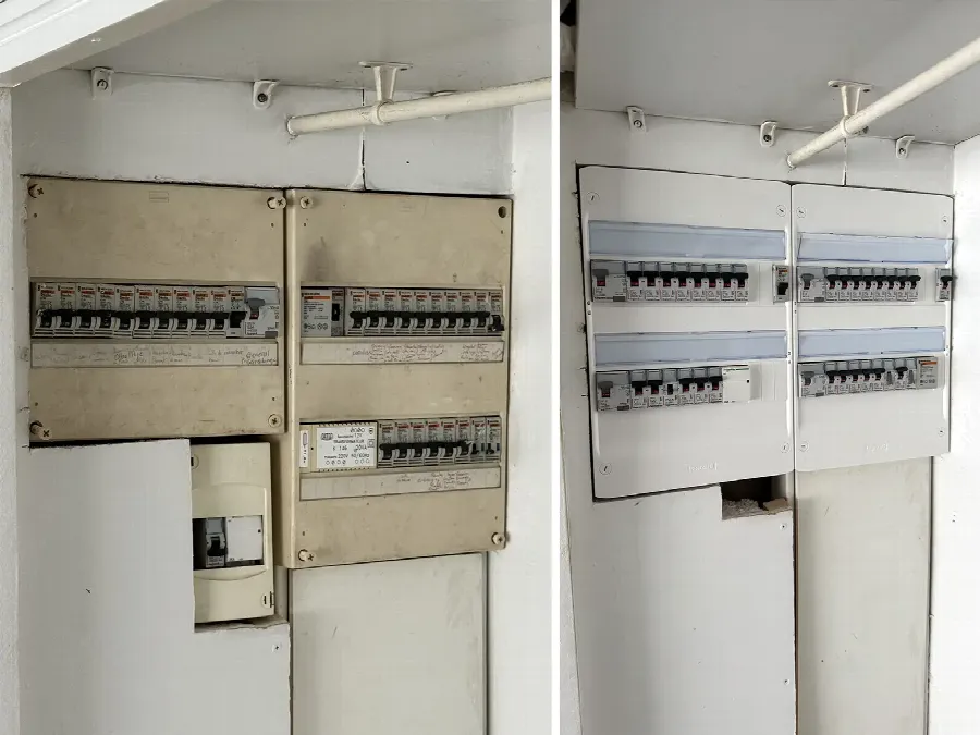 Remplacement de tableau électrique