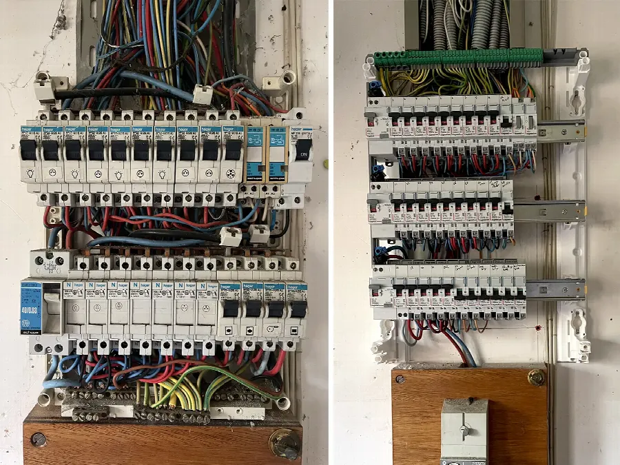 Remplacement de tableau électrique