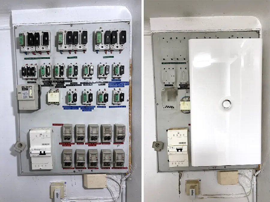 Remplacement de tableau électrique